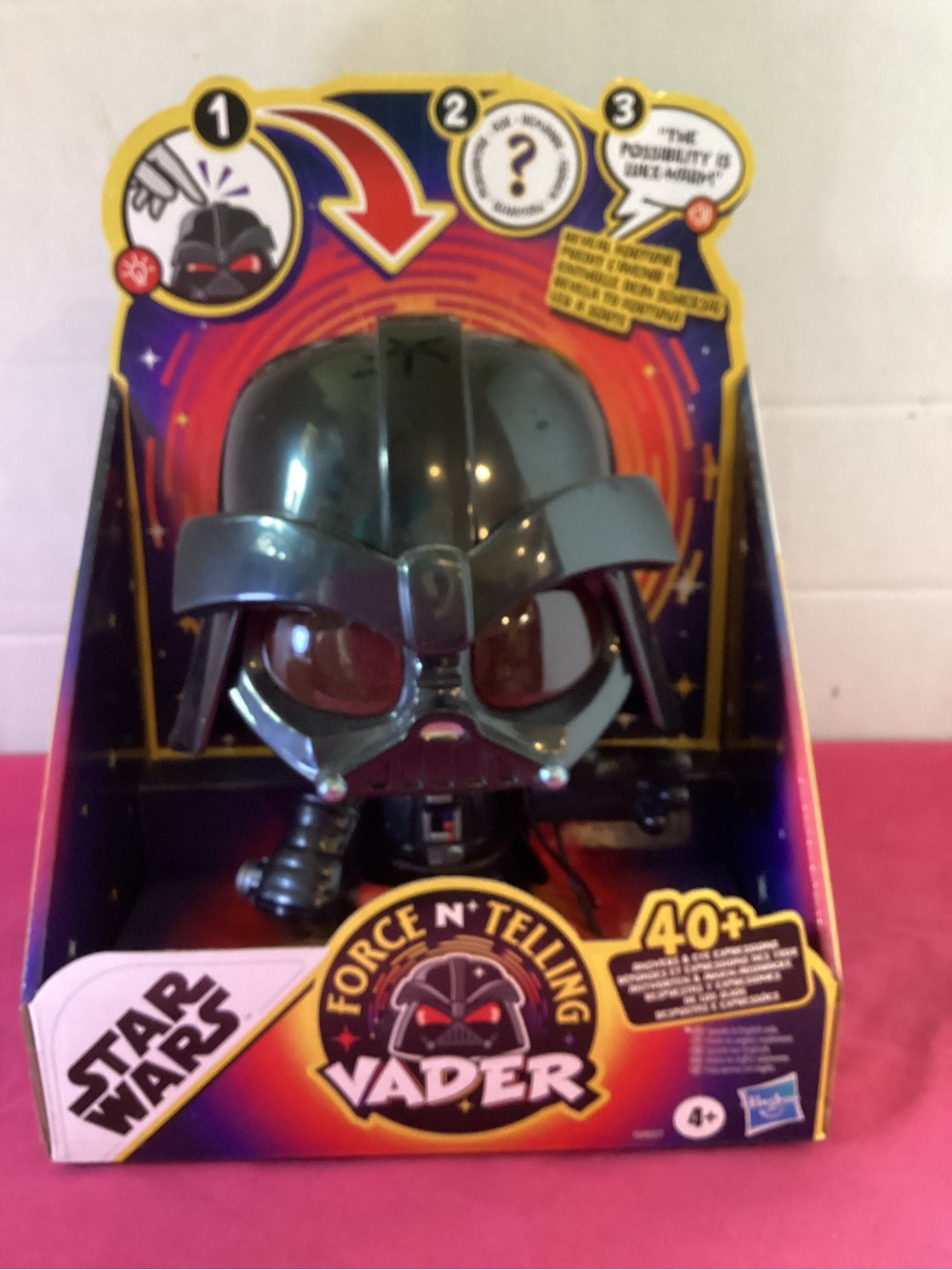 600-Star Wars Force N Telling Darth Vader Electronic Fortune Telling Figure New